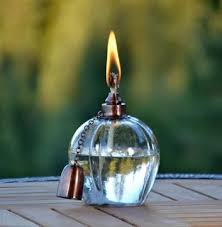 Tiki Torch Oil Lamps With A Nautical Beach Theme Using Wine Bottles & Jars  | Shop Or Diy