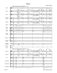 Vltava, bedřich smetana, má vlast, moldau, piano, noty, sheet music. Sarka Symfonicky Orchestr Noty Od Nas Nasenoty Cz Eshop Hudebniho Nakladatelstvi Barenreiter Praha