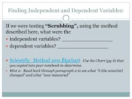 Independent And Dependent Variables Ppt Download