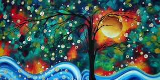 Learn how to paint a portrait in procreate following this complete procreate portrait tutorial. Abstract Art Original Landscape Painting Bold Circle Of Life Design Dance The Night Away By Madart Painting By Megan Duncanson