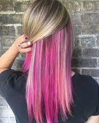 I Updated My Summer Blonde Look With A Waterfall Of Painted Pink Underlayers I Feel Like Sunshine And Pink Blonde Hair Pink Underneath Hair Blonde Hair Color