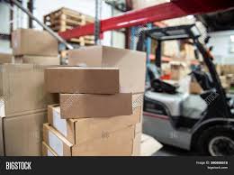 Download Cardboard Boxes Laying Image Photo Free Trial Bigstock