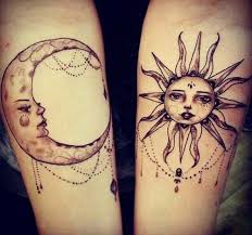 Ay Ve Gunes Dovmeleri Moon And Sun Tattoos Dovme Tattoo Life Tattoo