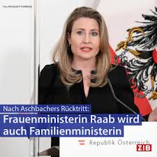 Raab erwartet ihr erstes kind. Zeit Im Bild Die Zuruckgetretene Arbeitsministerin Facebook