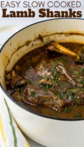 Braised Lamb Shanks Recipe In 2020 Braised Lamb Ground Pork Recipes Slow Cooked Lamb