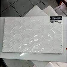 Jual Keramik 25x40 Dinding Kamar Glossy Platinum Beatrix Basic Embossed Indonesia Shopee Indonesia