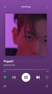 I am listening to it right now. Poppin Baekhyun Exo Music Exo Songs Song Playlist