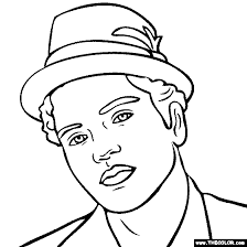 Cardi b, i like it, invasion of privacy, cardi, bodak yellow, phreejasiah, rap, jasiah, hip hop, crisis, bloody shoes, bruno mars, . Bruno Mars Coloring Page