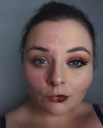 half face makeup the power of makeup 7