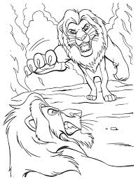 Mufasa, simba and zazu coloring pages #26754085. Scar Coloring Pages Coloring Home