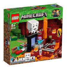 Don't craft them ahead of time since beds don't stack. Lego Minecraft 21143 Netherportal Minecraft Lego Spiele Riese