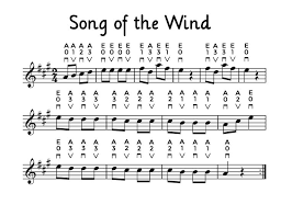 Song Of The Wind Violin Songs Violin Sheet Music Songs