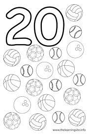 But adults enjoy them, too! Number Coloring Pages 1 20 Coloring Home