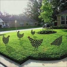 Decorate Your Garden Chicken Coop Art In 2021 Yard Art Chicken Yards Garden Chicken Coop