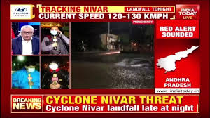 'tauktae' now a severe cyclonic storm; India Today Tracking Cyclone Nivar From The Ground Facebook