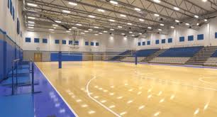 School Gym 3d Model By 3dserg Gym Interior 3d Interior Design Environment Design