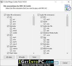 Supported systems legacy os support. K Lite Mega Codec Pack 14 9 8 Free Download