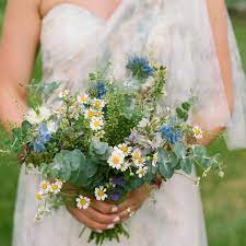 17 pc package wedding bouquets bridal silk flower purple light blue daisy rustic. 42 Insanely Stunning Spring Wedding Bouquets