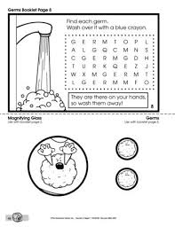 Germs Booklet Lesson Plans The Mailbox Kindergarten Worksheets Kindergarten Worksheets Printable Germs Lessons