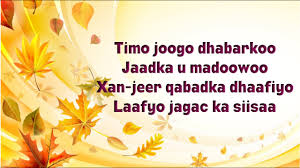 Hees cusub xanaf cabdi salaan kaamil offcial video music. Cabdi Kaamil Cawaale Wajigeena Kala Qari Lyrics Youtube