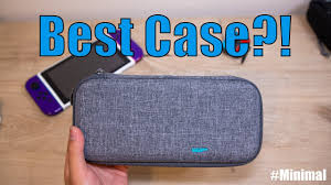 Great prices on nintendo switch case. My New Favorite Minimalist Nintendo Switch Case Better Than Tomtoc Youtube