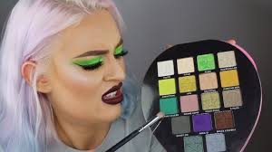 **don't mind that the tagged product name is spelled wrong on here** the colors in the jeffree star alien palette are so powerful! Jeffree Star Alien Collection Review Demo Youtube