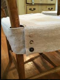 No Pattern But I Like This Idea To Class Up The Dining Room Housse De Chaise Dessus De Chaise Diy Meuble