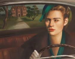 Escape From Thorncliffe Manor. Art Print. Janet Hill Studio