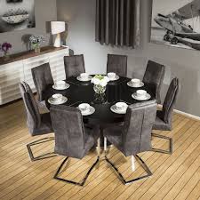 It has a lazy susan in the center! Big Round Dining Table 8 Chairs Off 70