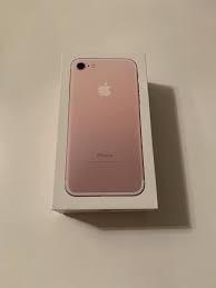Apple Iphone 7 Rose Gold 128gb Empty Box Only No Phone Included Ebay Iphone Iphone 7 Rose Gold Iphone 7