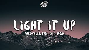 Marshmello Tyga Chris Brown Light It Up Lyrics Youtube