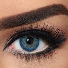 Bella Natural Cool Blue Contact Lenses Colored Contact Lenses Prescription Colored Contacts