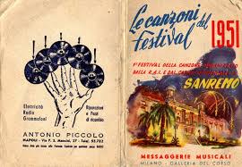 Festival Di Sanremo 1951 I Cantanti Le Canzoni I Testi
