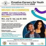 Music in Common: WORKSHOP: Journalism As Music