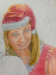 Watercolor painting process video