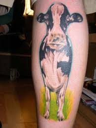 Cow tattoos are increasingly becoming popular among the tattoo lovers. Cow Tattoo Designs Tatring