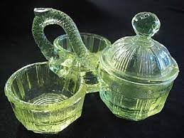 A few years earlier, in 1938, it was discovered that uranium is not only radioactive, it is also fissionable, which makes it unique among all naturally occurring radioactive materials. Radioactive Green Glass Antiquequery