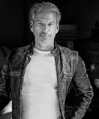 Gary Friedman On Rh Modern Dujour Black Leather Biker Jacket Leather Jacket Men Rh Modern