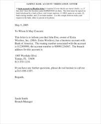 To avoid misunderstandings in the bank bank statements can also be used to identify any irregularities in business transactions. 20 Letter Of Verification Examples Pdf Examples