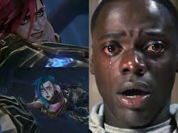Yo al final de la serie 😭 Ekko y jinx debieron ser felíz.