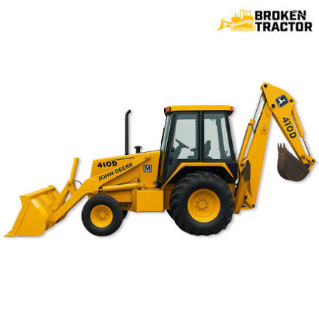 John Deere 410D Backhoe Loader