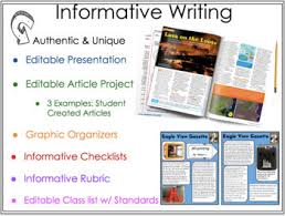 Who, what, when, where, why, and how. Informational Writing Editable Presentation Article Project Much More