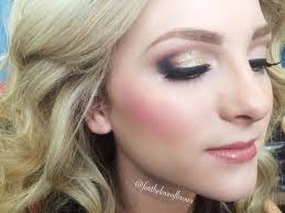 NYE Glam! Violet Voss glitter and Red Cherry #1 lashes are the cherries