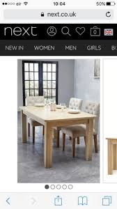 This stunning #delta #extending #glass #dining #table #and #6 #dining #chairs is also accessible with a variety of 6 to 8 designer dining chairs of your own. Brand New In Box Next Huxley Dining Table 6 To 8 Seater Extendable For Sale In Greystones Wicklow From Cathstan