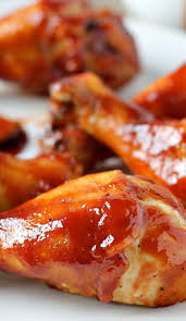 Easy Oven Baked Barbecue Chicken The Easiest Way To Make Tender Tangy Barbecue Chicken In The O Barbecue Chicken Recipe Baked Chicken Legs Baked Bbq Chicken