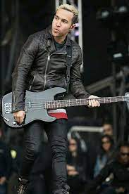 Pin By Suma Satish On Fall Out Boy Black Leather Biker Jacket Pete Wentz Fall Out Boy