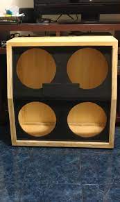 4x12 Cab Diy Pic Heavy Marshallforum Com Guitar Cabinet Diy Cabinets Wood Speakers