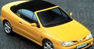 Renault Megane Convertible Yellow Renault Megane Convertible Roadsters