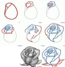 45 Ideas Flower Drawing Tattoo Sketches Roses Flower Blog Tattootatuagem Rose Drawing Tattoo Realistic Rose Drawing Flower Drawing Tutorials