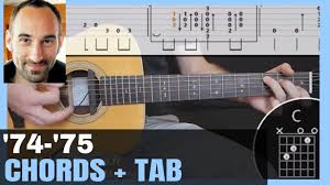 Scopri i nostri corsi di chitarra per tutti i livelli. 74 75 Training Track Guitar Tab Chords Youtube